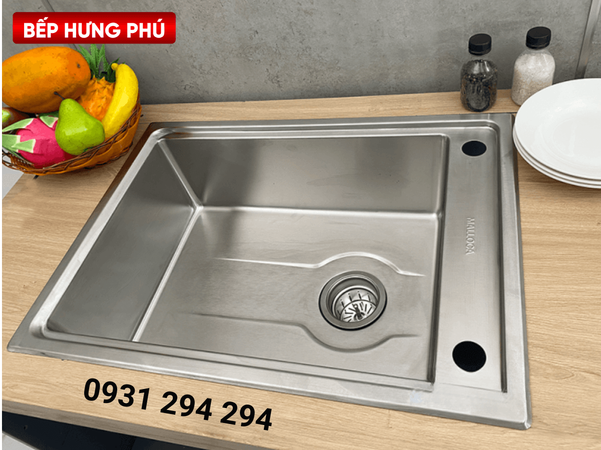 Chậu inox Malloca MS 5066W