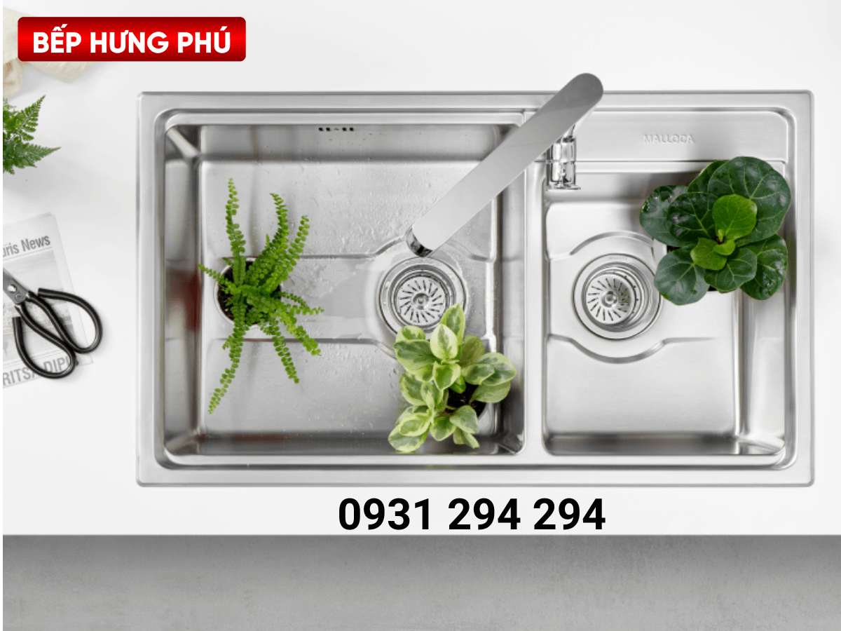 Chậu inox Malloca MS 5082W