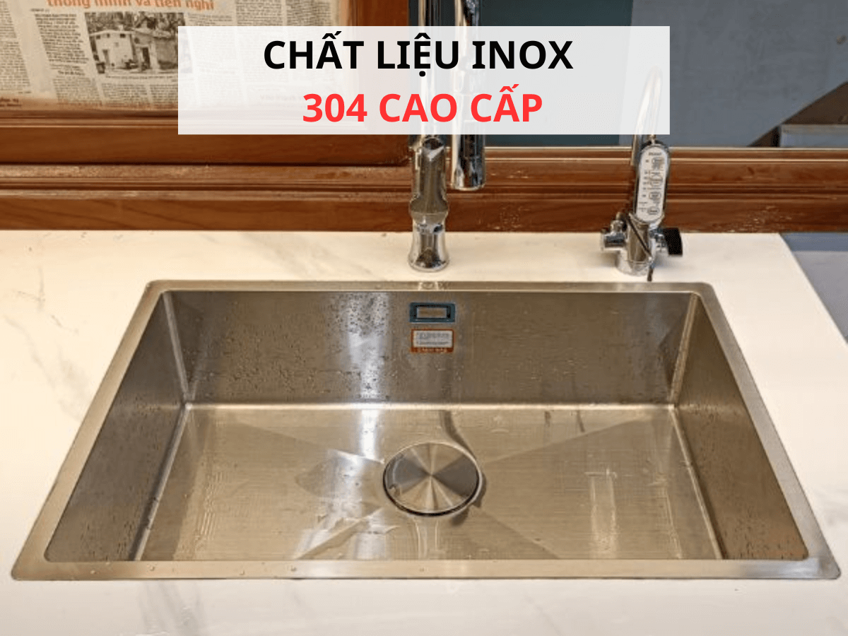 Chậu inox Malloca MS 6070