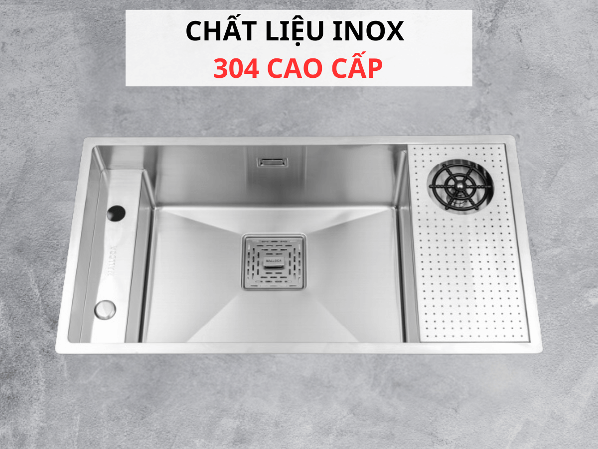 Chất liệu inox 304 cao cấp