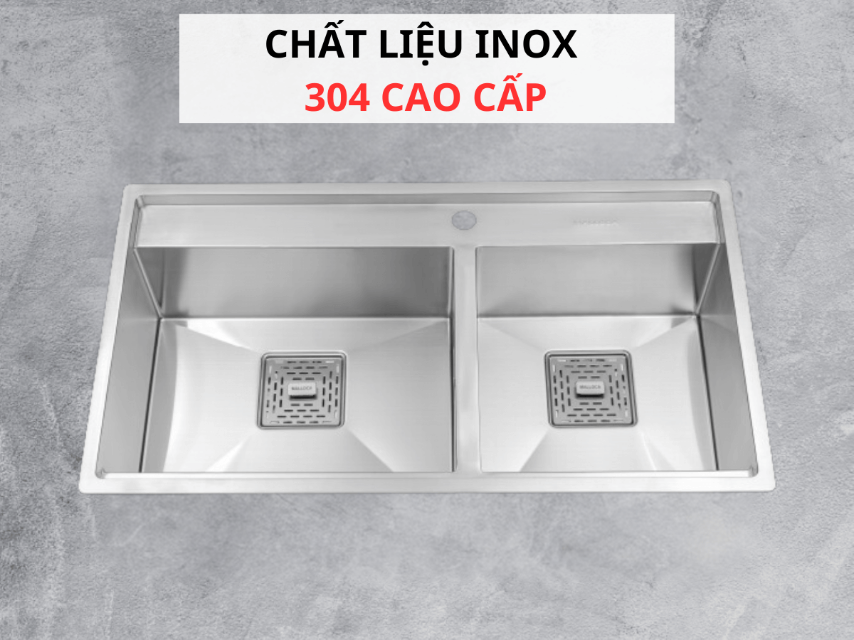 Chất liệu inox 304 cao cấp