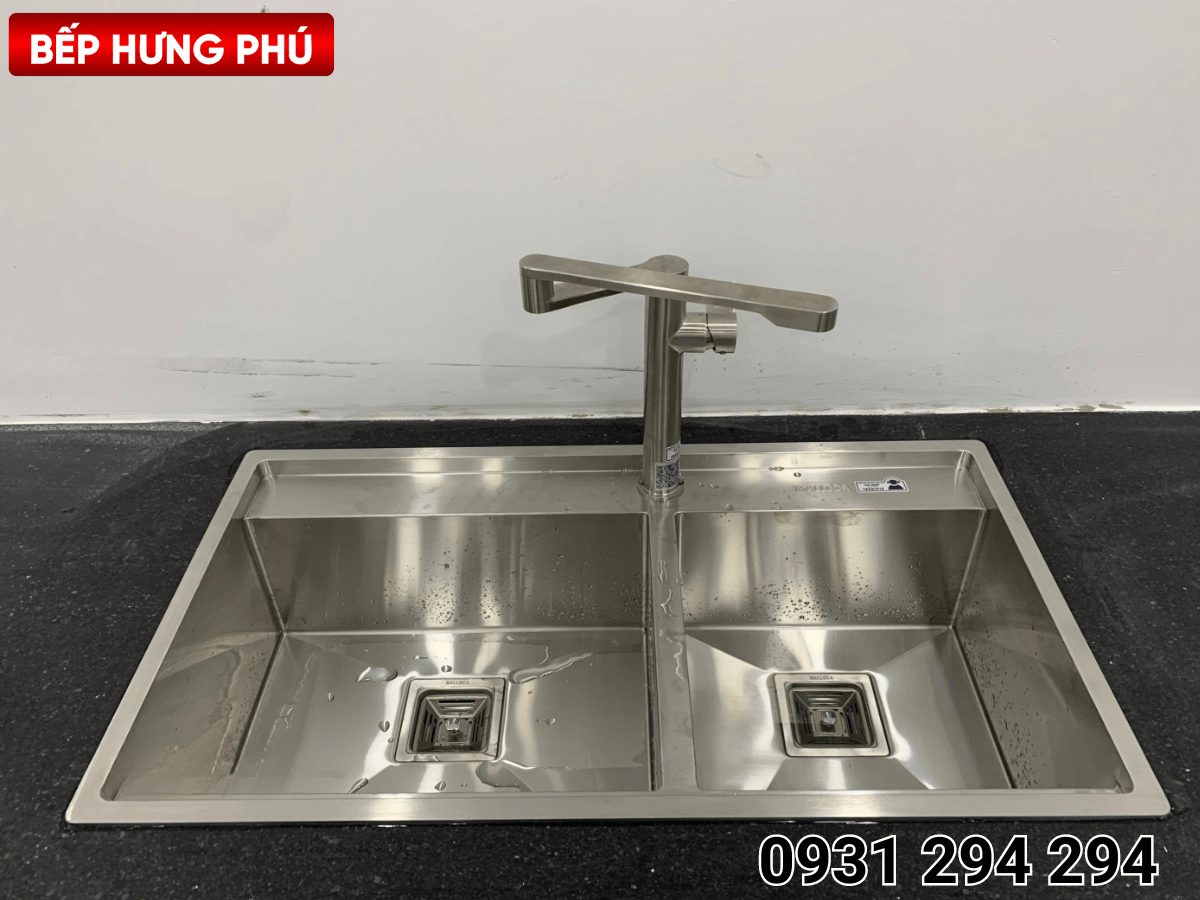 Chậu inox Malloca MS 6304 ST