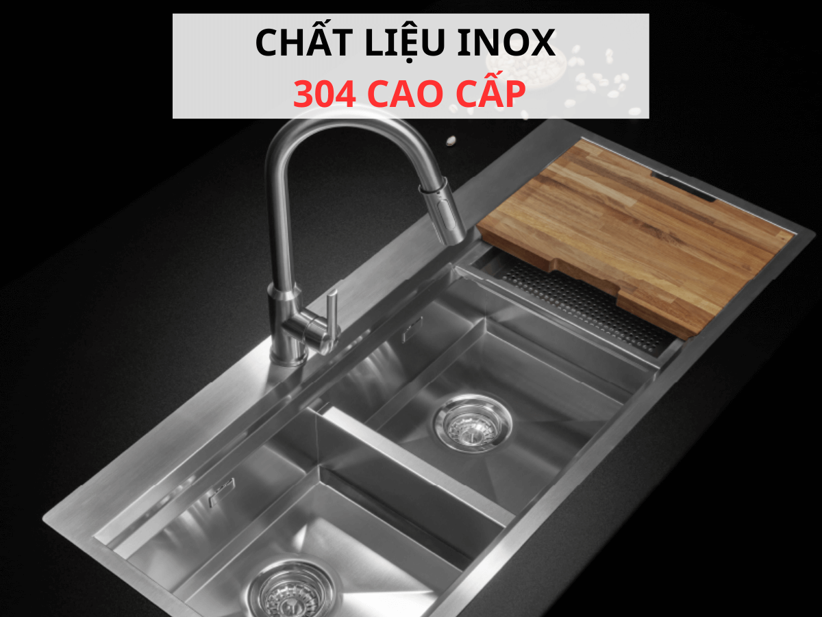 Chất liệu inox 304 cao cấp