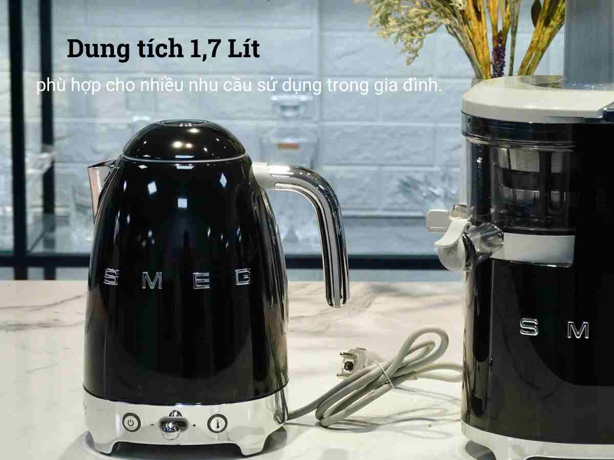 ấm đun nước siêu tốc smeg klf04bleu