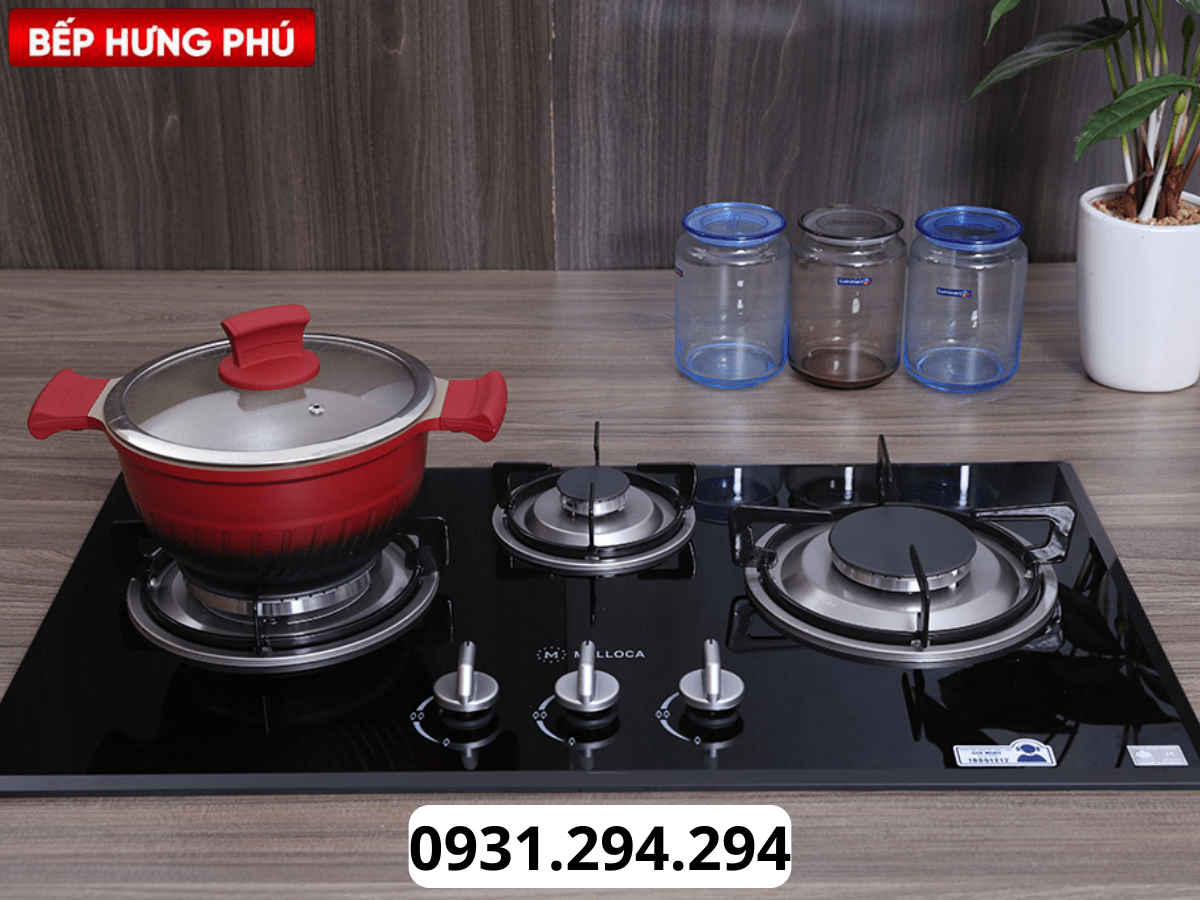 Bếp gas Malloca GHG 733B NEW