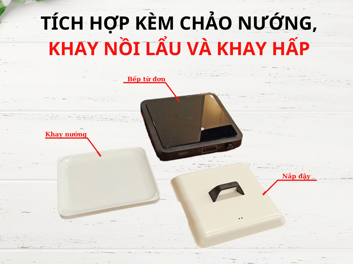 Chức năng nướng, hấp và nấu lẩu