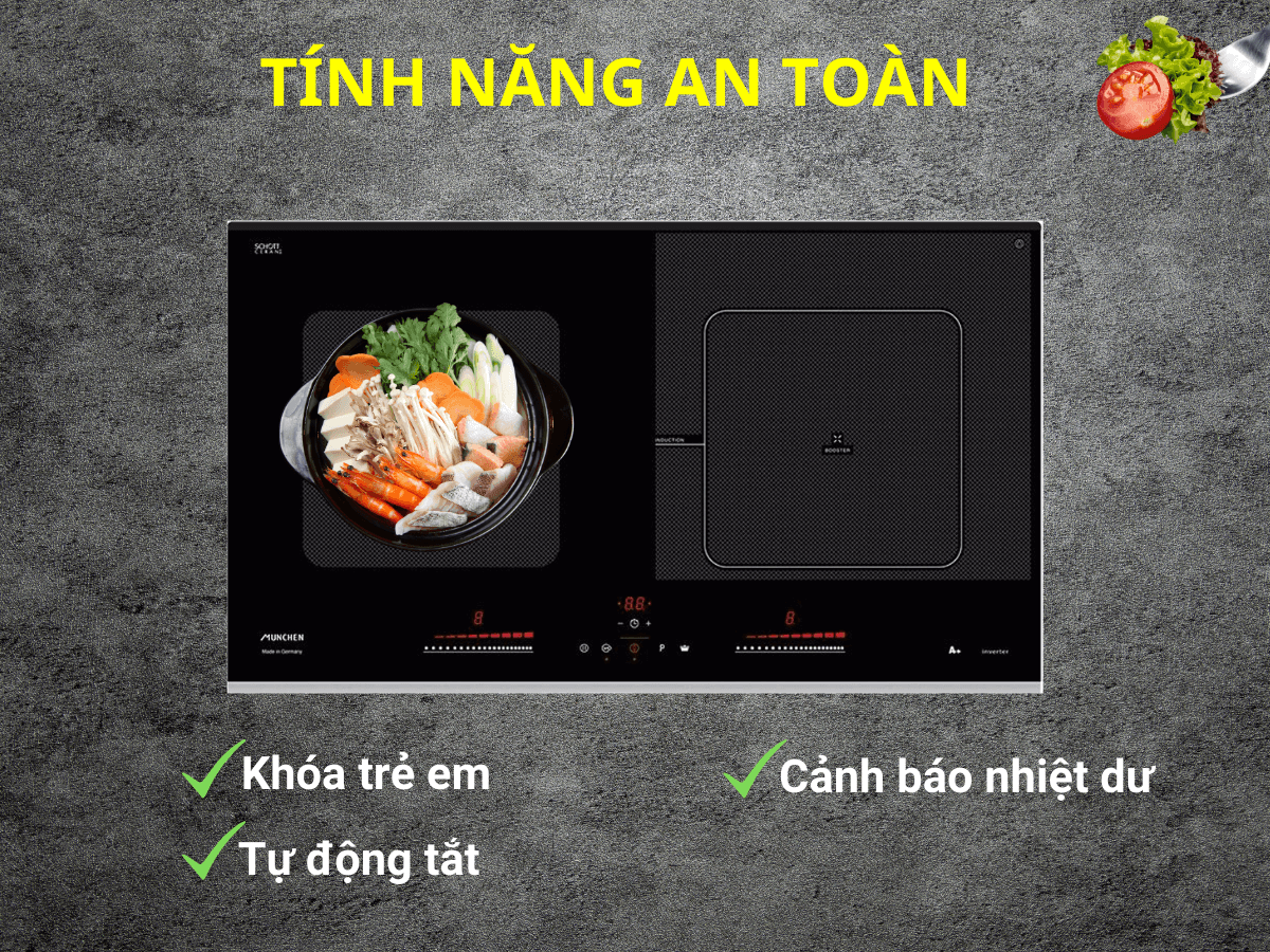 Tính năng an toàn bảo vệ cho cả gia đình