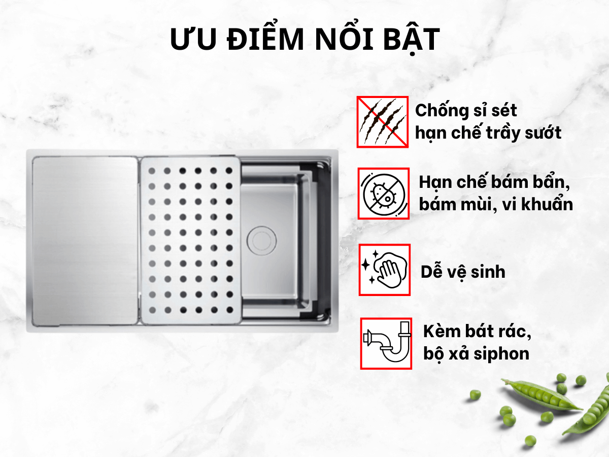 Ưu điểm nổi bật của Chậu Pigo PGC 7645 MTS (Decor)