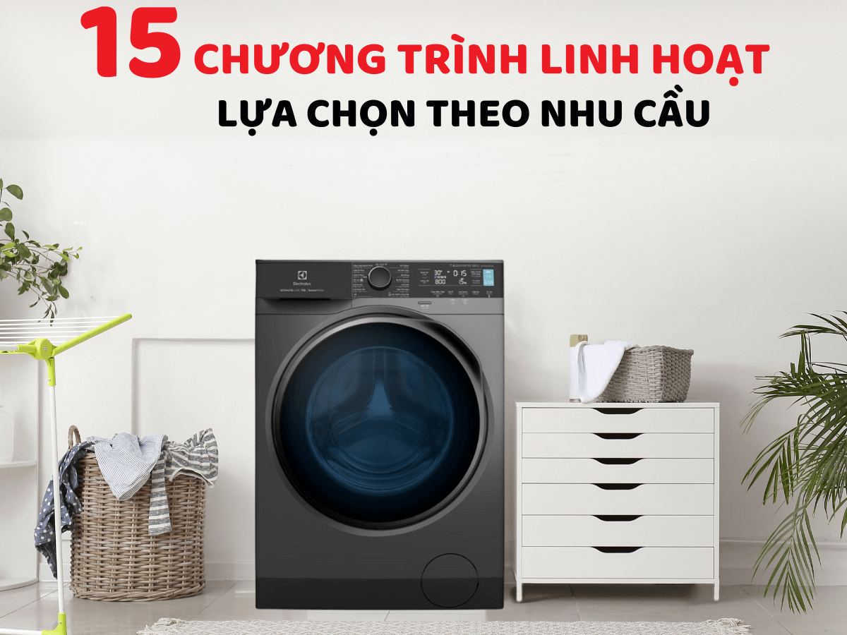 Máy giặt Electrolux EWF1141R9SB (11kg)
