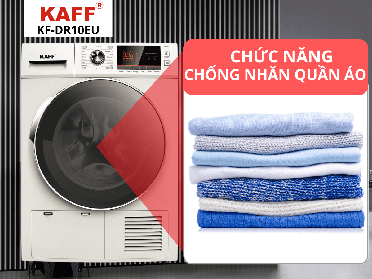 Máy giặt sấy Kaff KF-DR10EU
