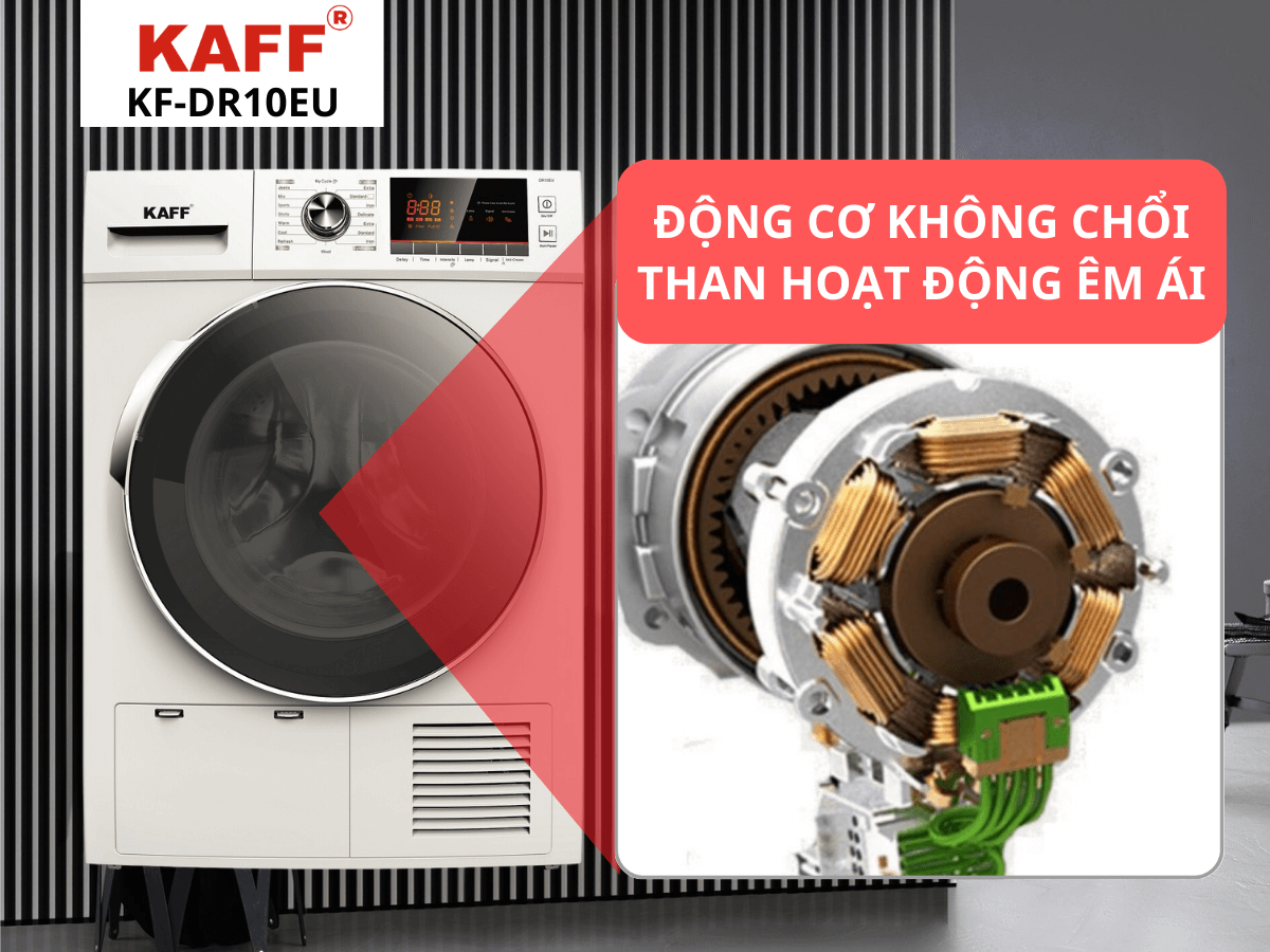 Máy giặt sấy Kaff KF-DR10EU