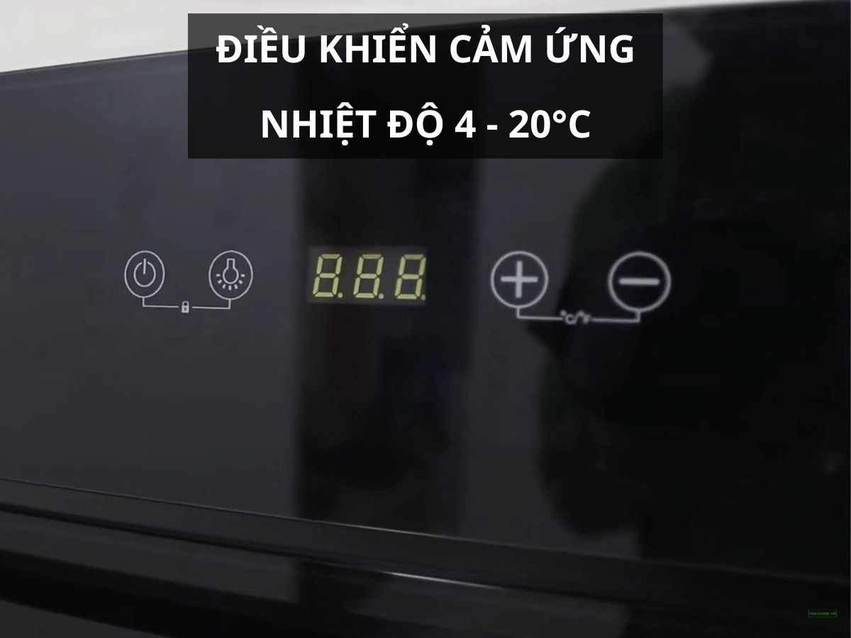 Điều khiển cảm ứng, nhiệt độ 4 - 20°C