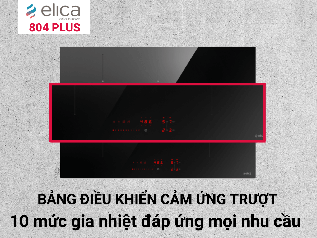 Điều khiển cảm ứng trượt hiện đại, dễ sử dụng