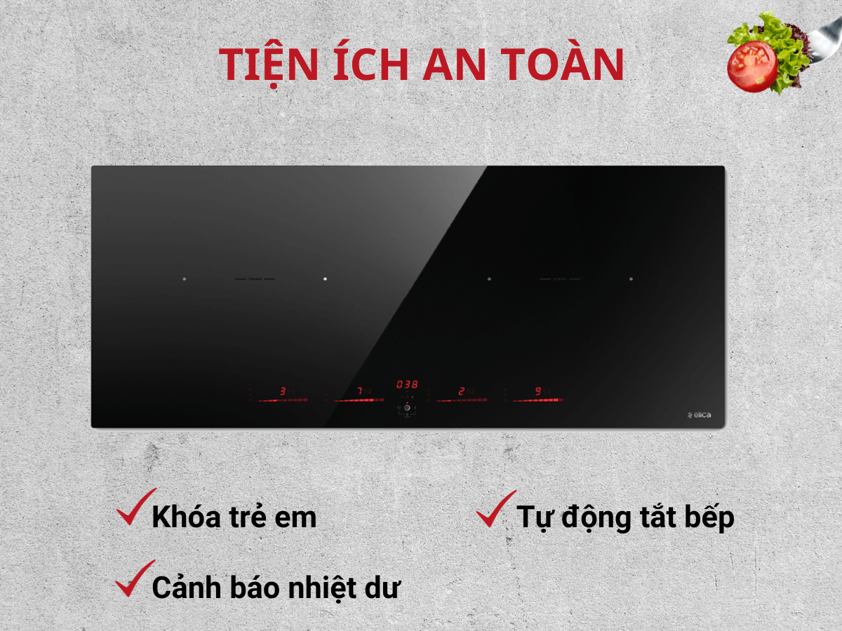 Tính năng an toàn bảo vệ cho cả gia đình