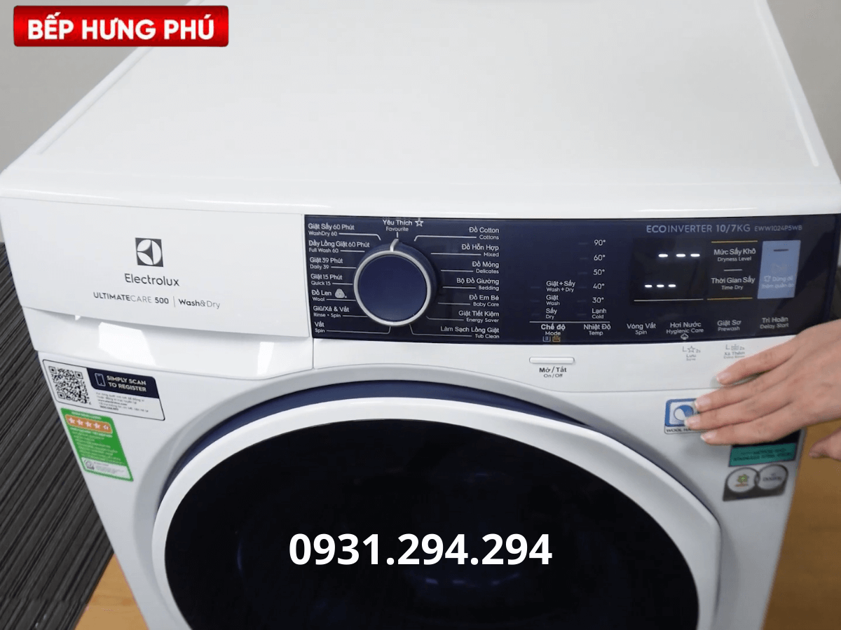 Máy giặt sấy Electrolux EWW1024P5WB