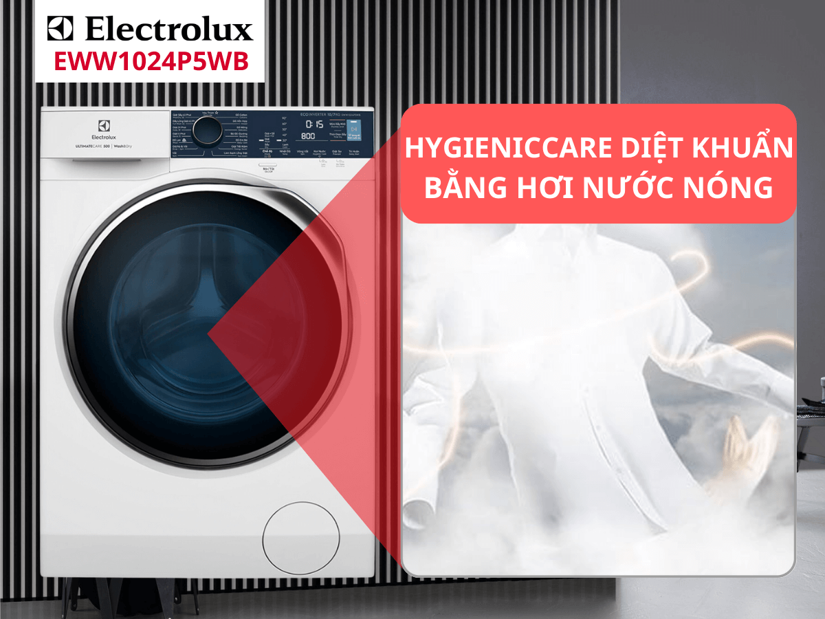Máy giặt sấy Electrolux EWW1024P5WB