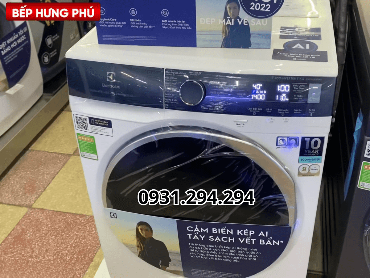 Máy giặt sấy Electrolux EWW1142Q7WB