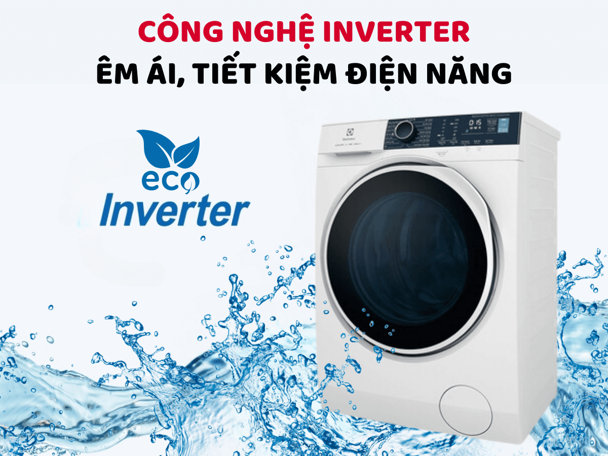 Công nghệ EcoInverter êm ái, tiết kiệm điện năng