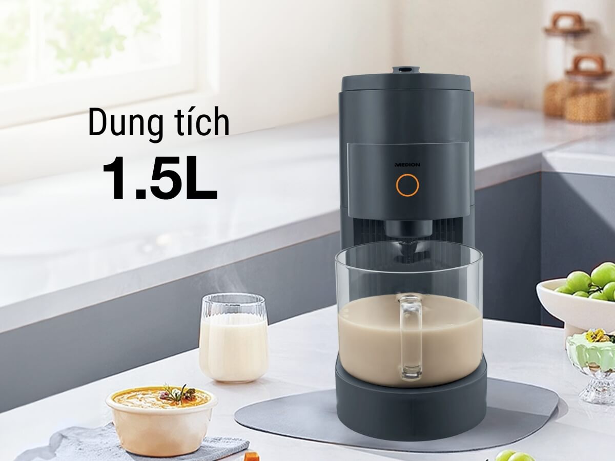 Bình chứa nước sạch & khoang nấu dung tích lớn