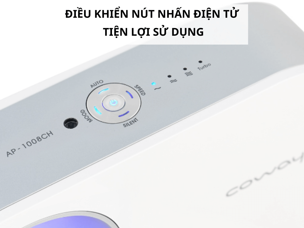 Điều khiển nút nhấn điện tử tiện lợi sử dụng