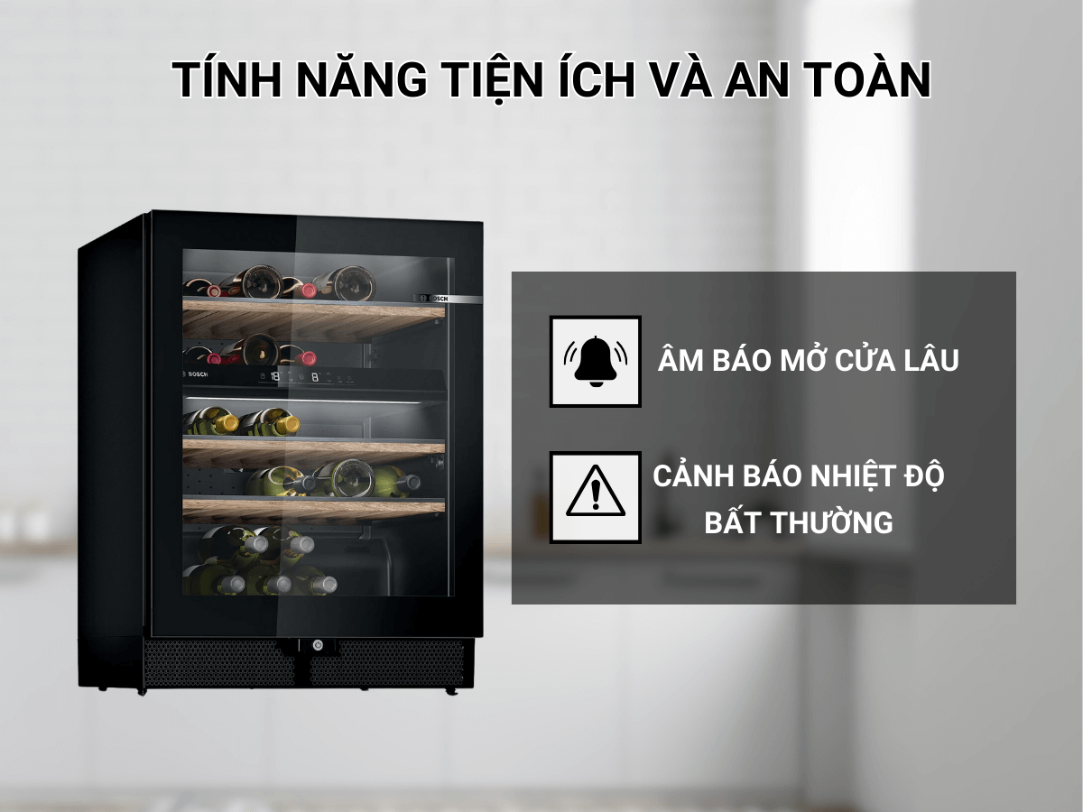 Tính năng tiện ích và an toàn
