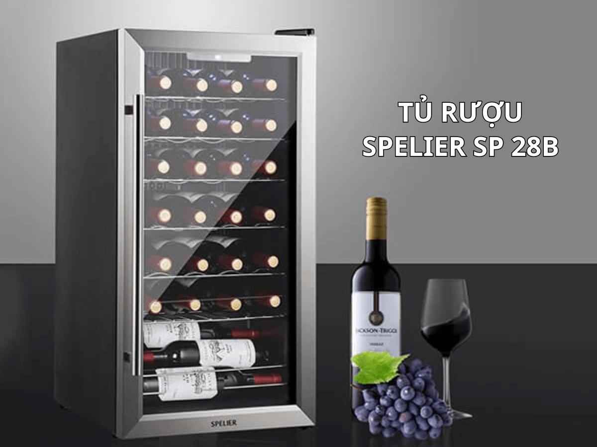 Tủ rượu Spelier SP 28B thiết kế độc lập sang trọng