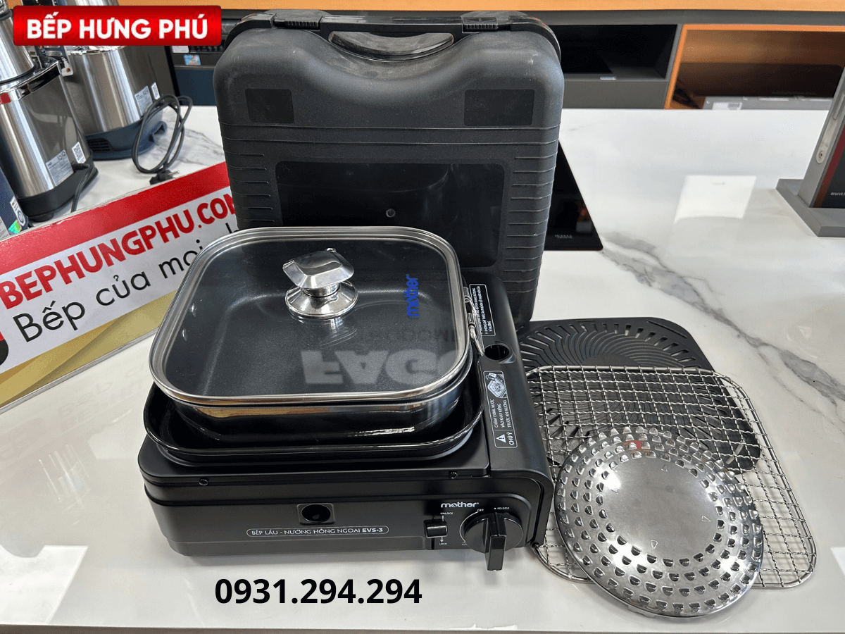 Bếp lẩu - nướng NaMilux EVS-3 GS-2312PE