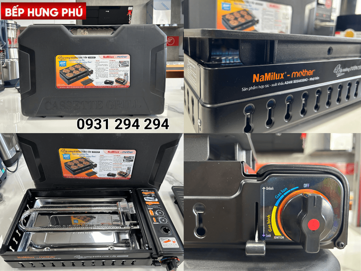 Bếp nướng gas NaMilux GM3053PF
