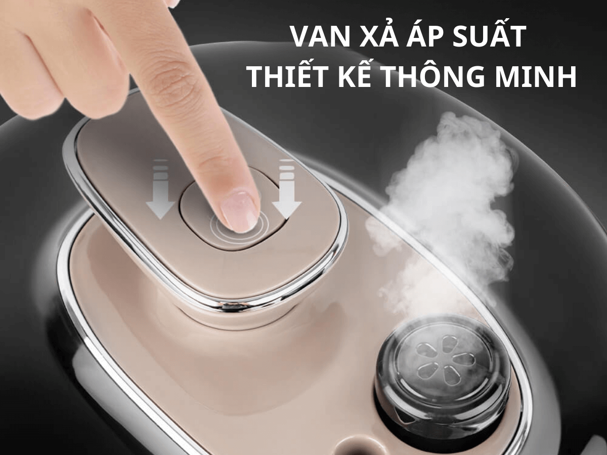 Van xả áp suất thiết kế thông minh