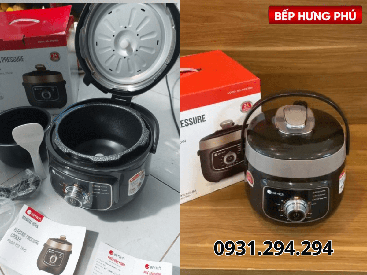 nồi áp suất điện Elmich PCE-1805 2,5L