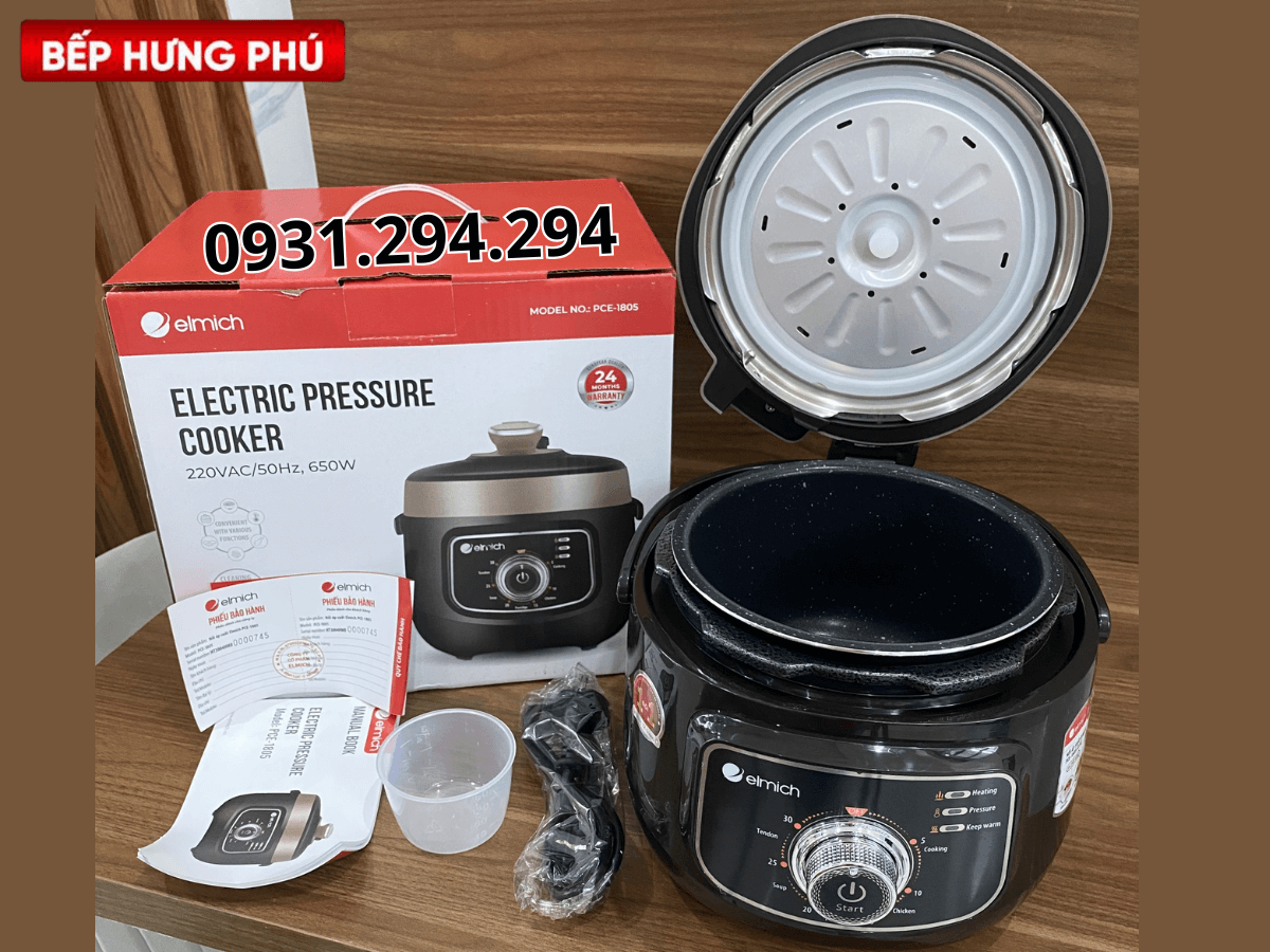 Nồi áp suất điện Elmich PCE-1805 2,5L