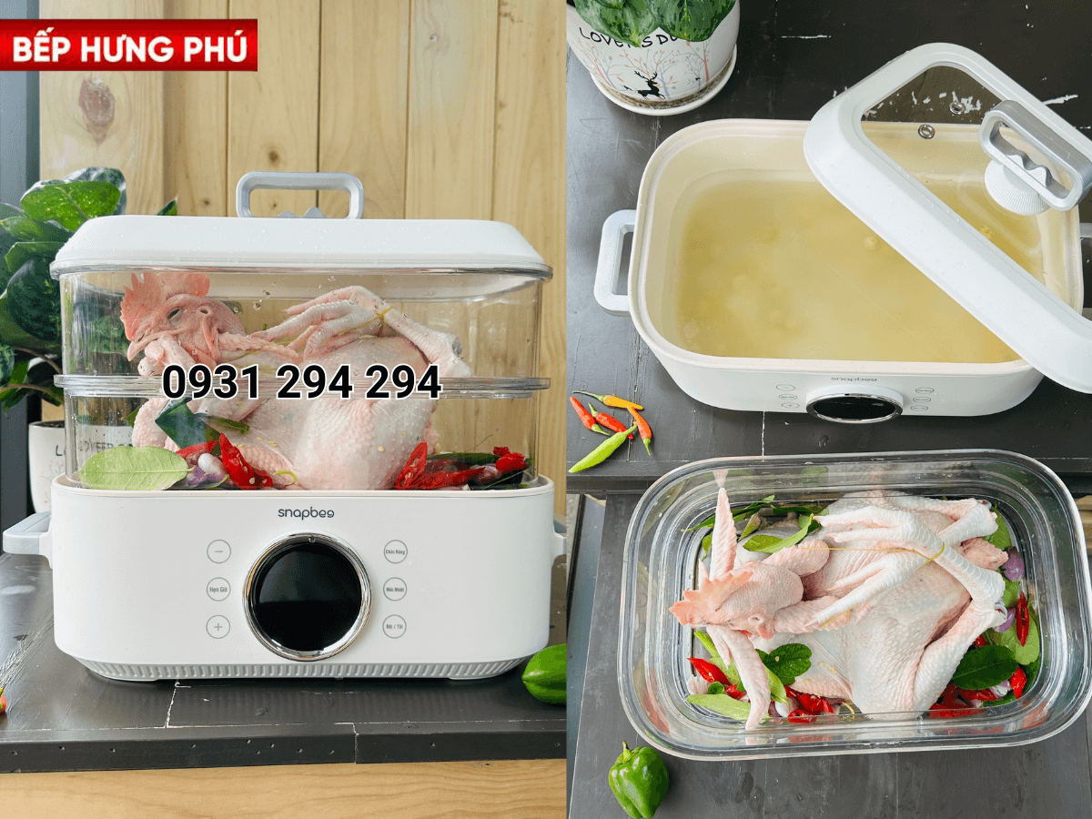 nồi hấp đa năng snapbee st2000 20l