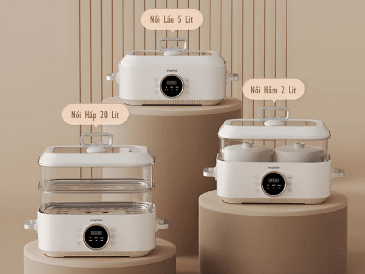 Nồi hấp đa năng Snapbee ST2000 dung tích 20 lít