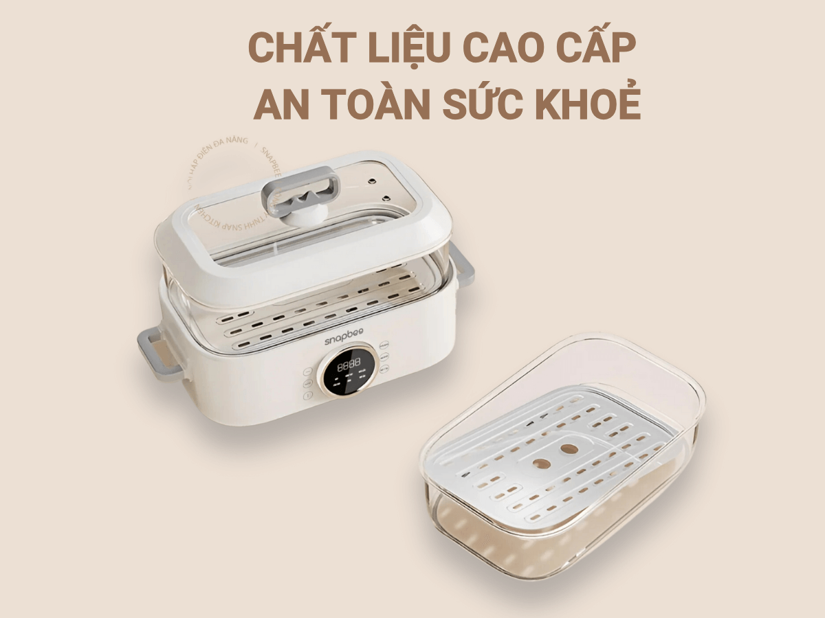 Chất liệu cao cấp, an toàn sức khoẻ