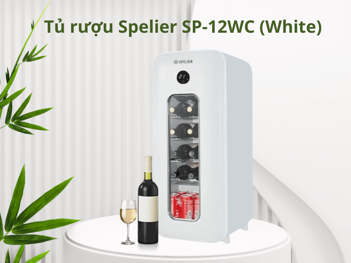 Tủ rượu Spelier SP-12WC (White)
