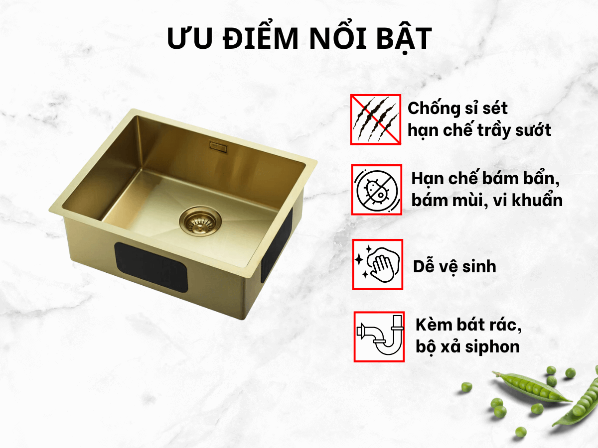 Ưu điểm nổi bật của chậu Mouhoti MT5444HSG