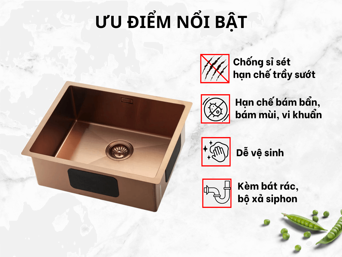 Ưu điểm nổi bật của chậu Mouhoti MT5444HSR