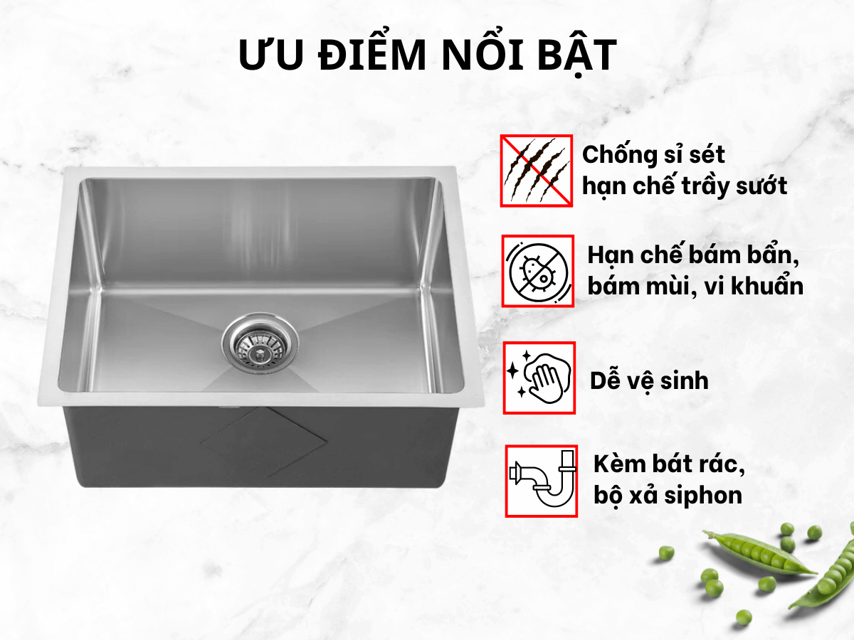 Ưu điểm nổi bật của chậu Mouhoti MT5845