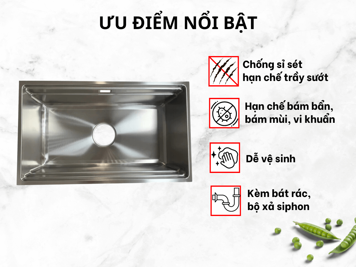 Ưu điểm nổi bật của chậu Mouhoti MT7044H