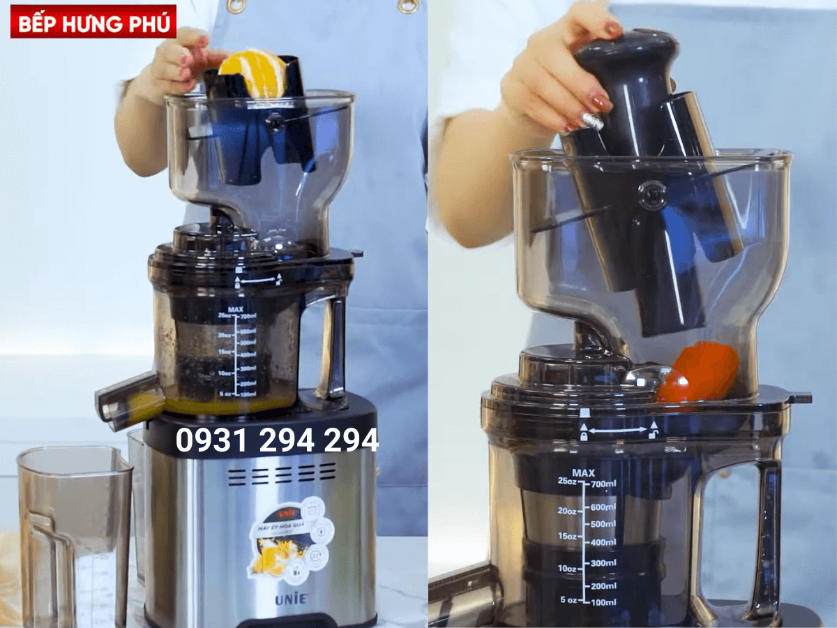 máy ép chậm Unie USJAC91S