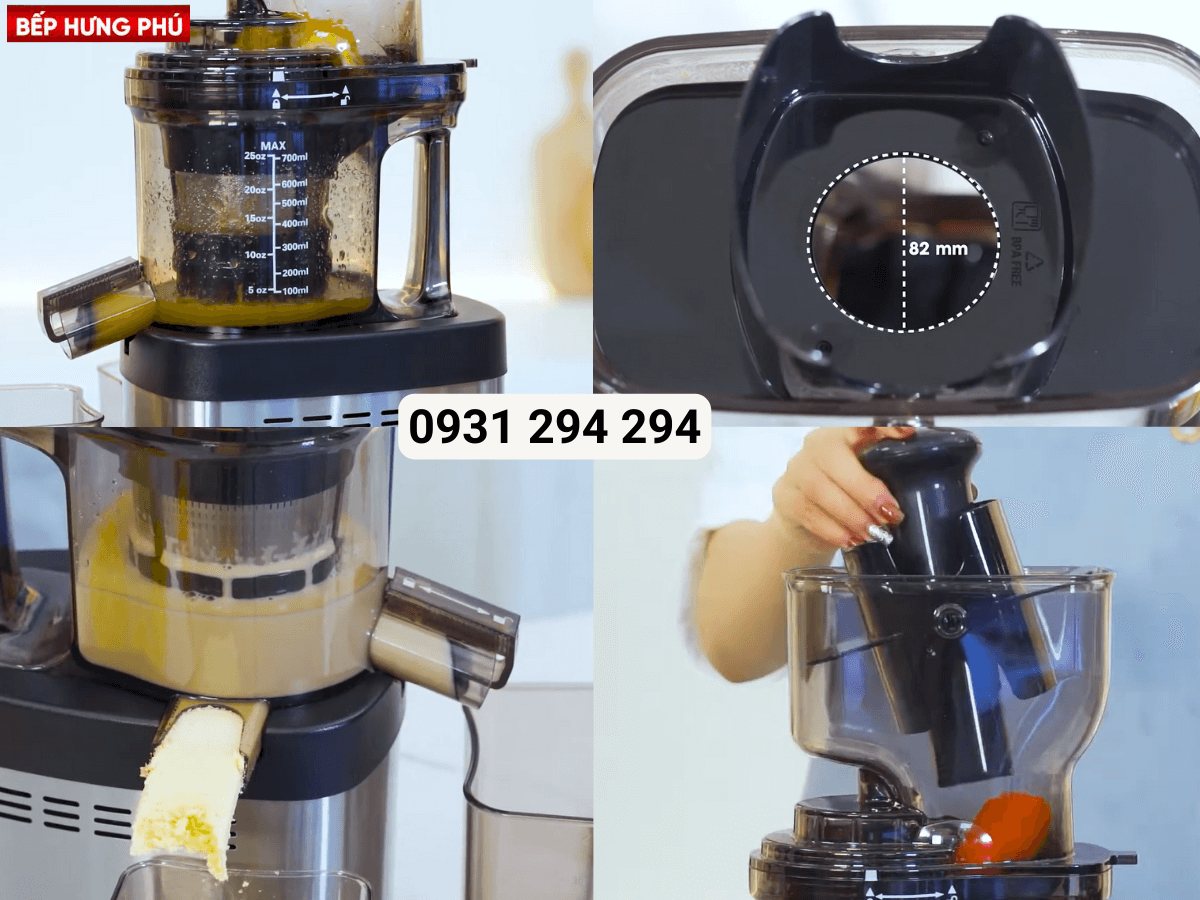 máy ép chậm Unie USJAC91S