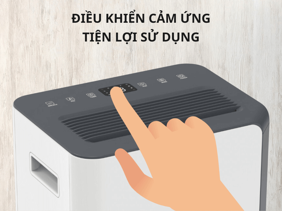Máy hút ẩm và lọc không khí Kalite KL51WP