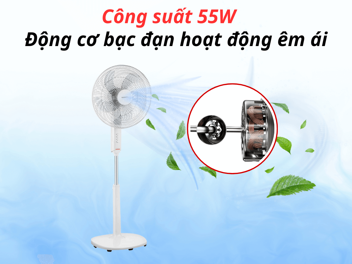 quạt đứng toshiba f-asb50vn(w)