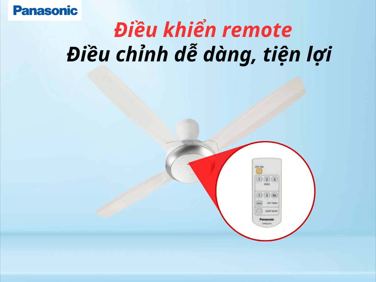 Quạt trần Panasonic F-56XPG-W