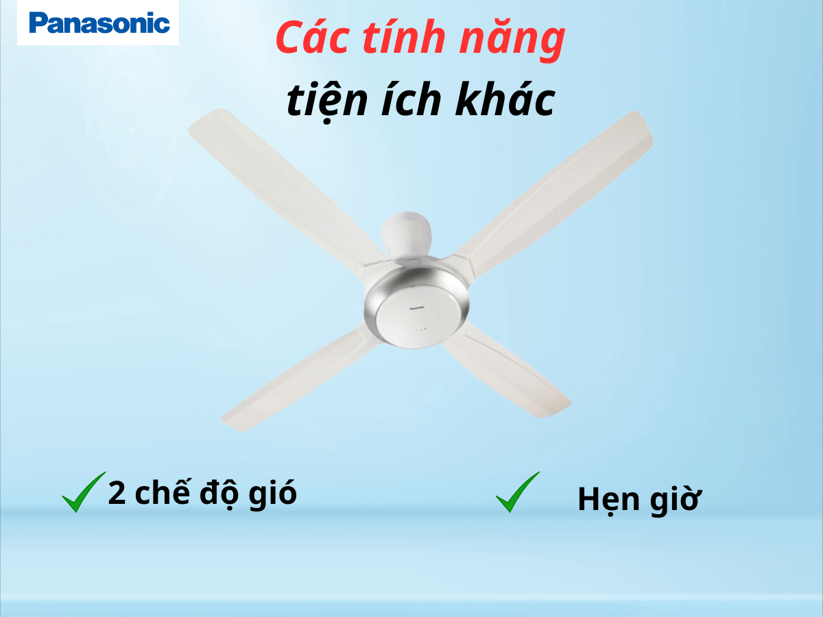 Quạt trần Panasonic F-56XPG-W
