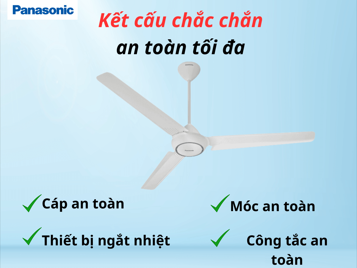 Kết cấu chắc chắn, an toàn tối đa