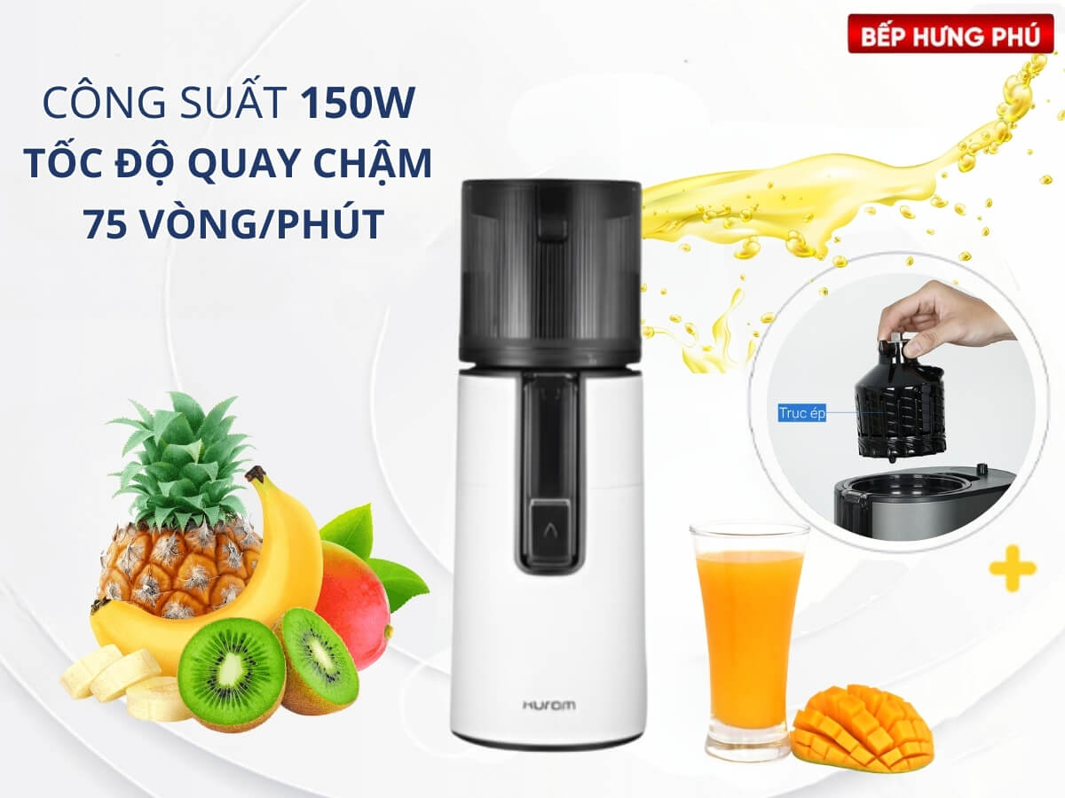 Công nghệ ép chậm hiệu suất cao