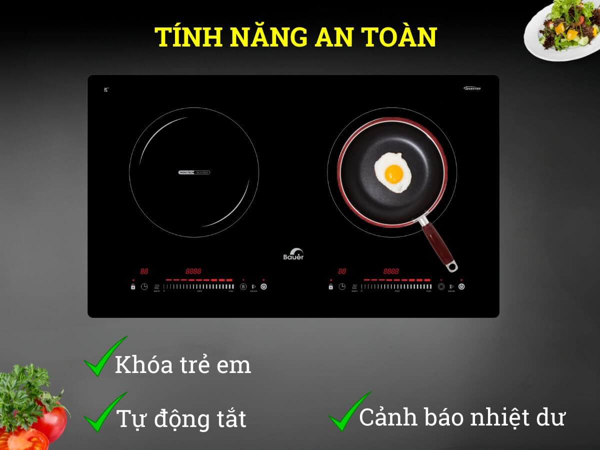 Tính năng an toàn bảo vệ cho cả gia đình