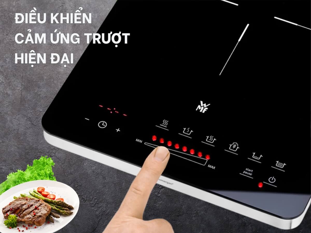 Điều khiển cảm ứng trượt hiện đại, dễ sử dụng