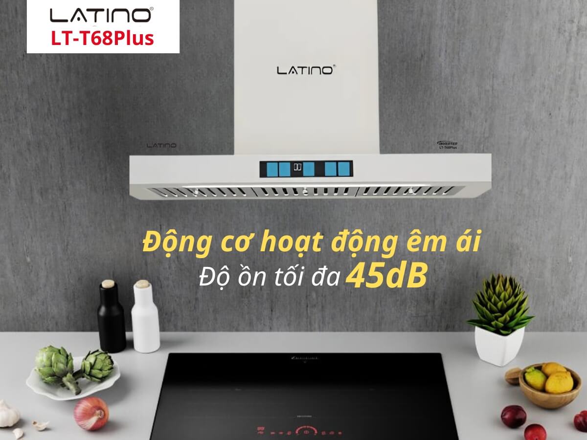 Hoạt động êm ái, độ ồn tối đa 45 dB